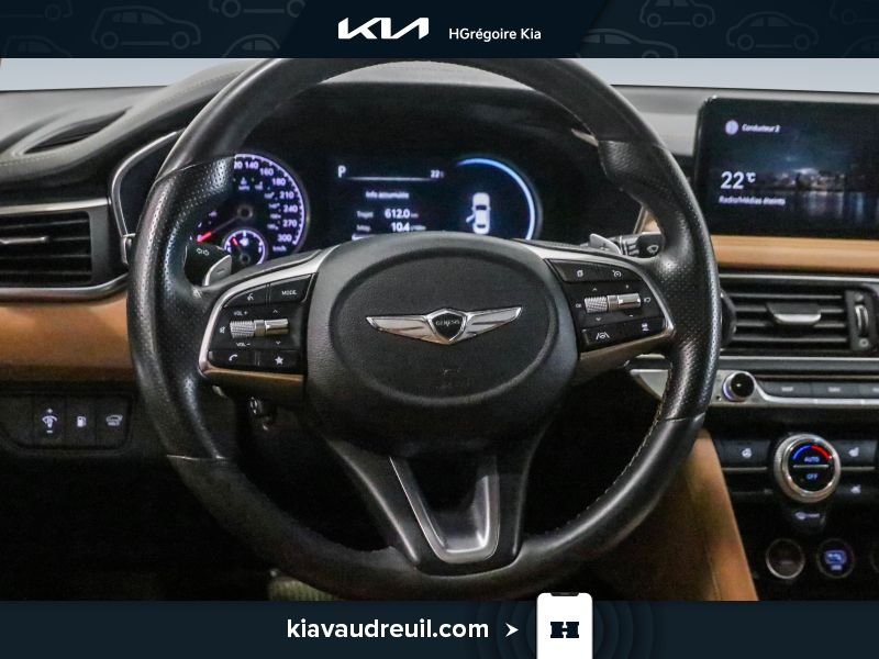 2022 Genesis G70 White Laval - photo #15