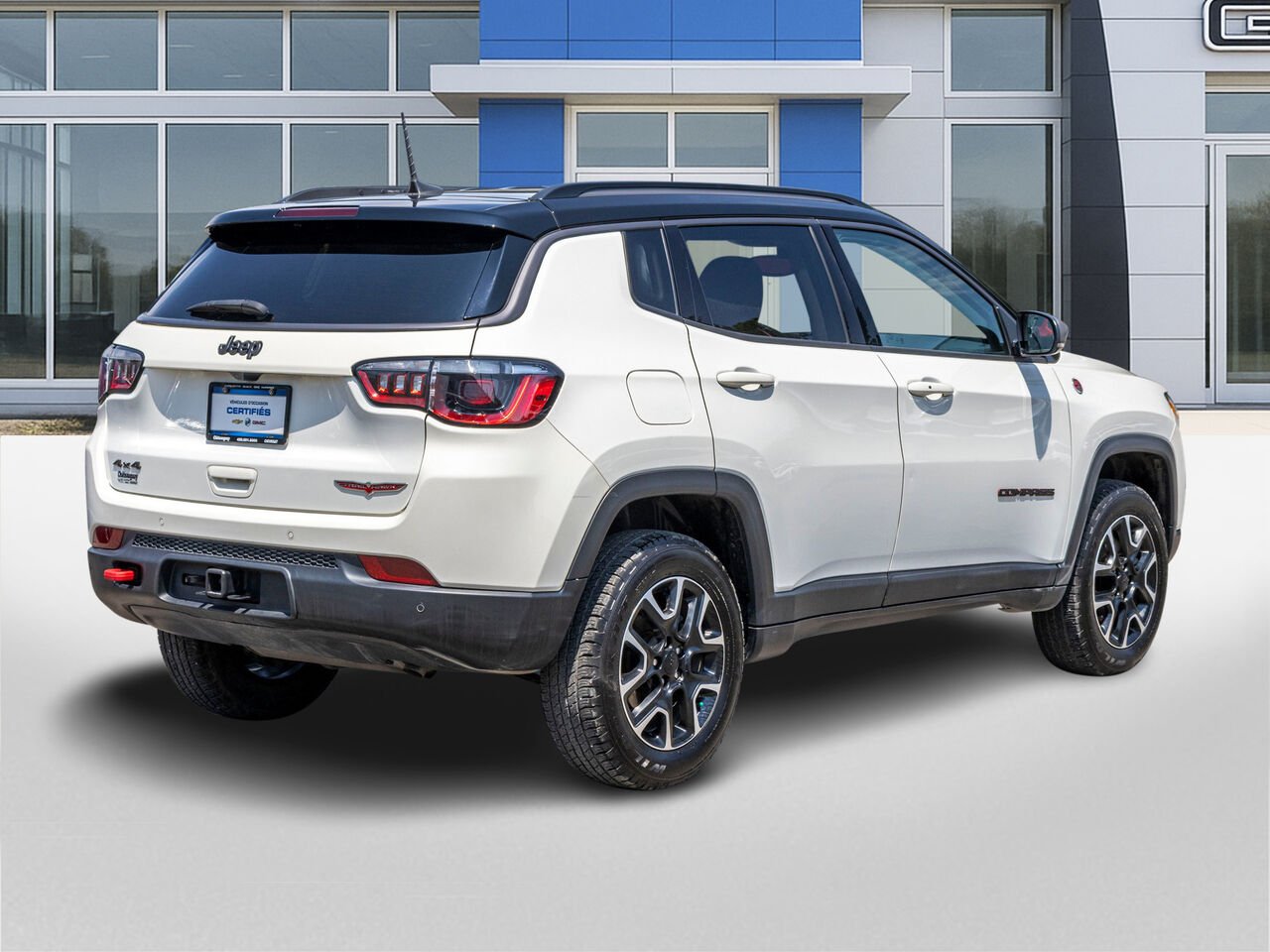 Jeep Compass Trailhawk 4x4 2021 Blanc Châteauguay - photo #4