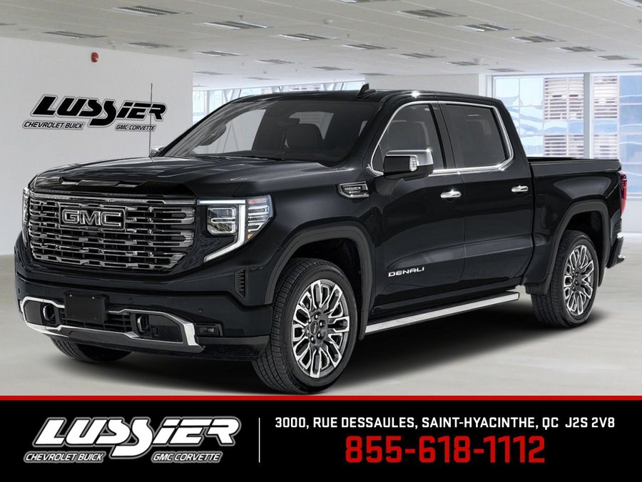 GMC Sierra 1500 Denali Ultimate cabine multiplace 4RM 147 po 2026 NOIR ONYX