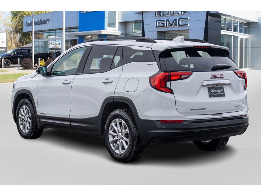 GMC Terrain AWD 4dr SLE Diesel 2018 Blanc