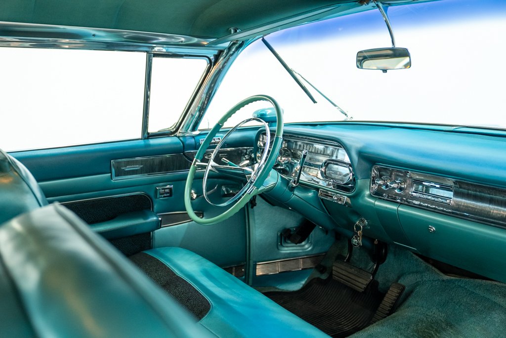 Cadillac Series 62 1958 Bleu Montréal - photo #14
