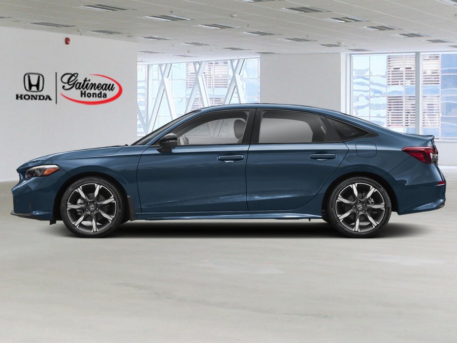 2026 Honda Civic hybride berline 2026 BLEU OCÉANIQUE NACRÉ (B-645P)-GRIS