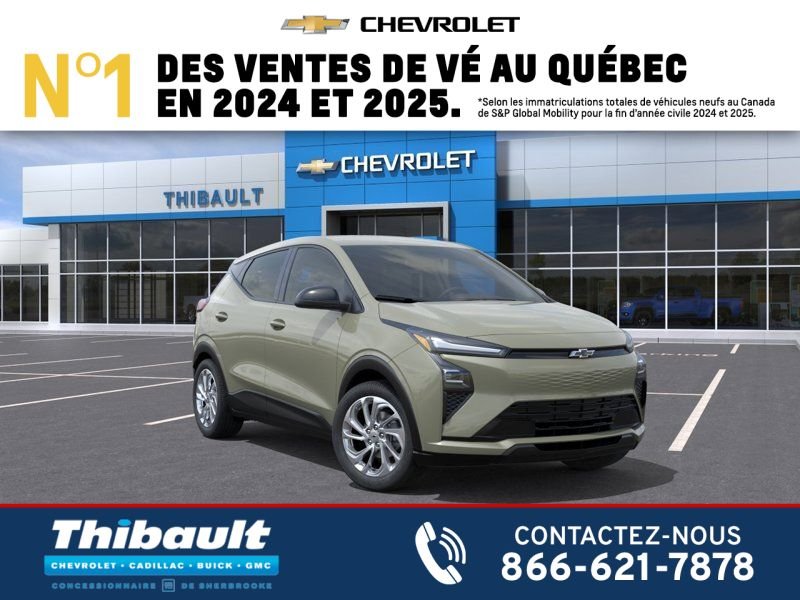 CHEVROLET BOLT Traction avant 4 portes LT 2027 VERT RELIQUE MÉTALLISÉ