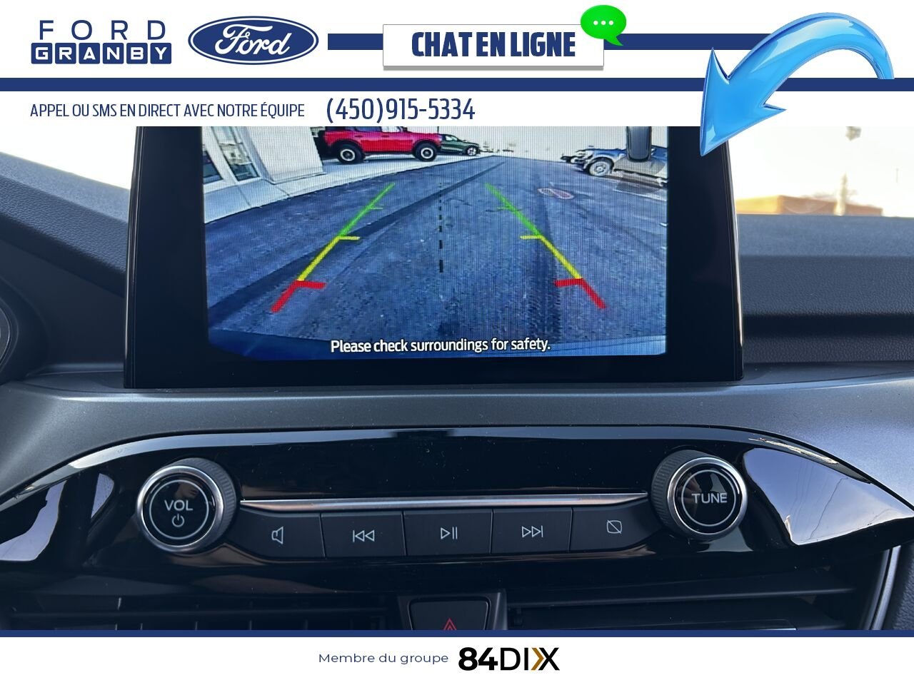 Ford Escape 2025 Noir agate métallisé Granby - photo #17