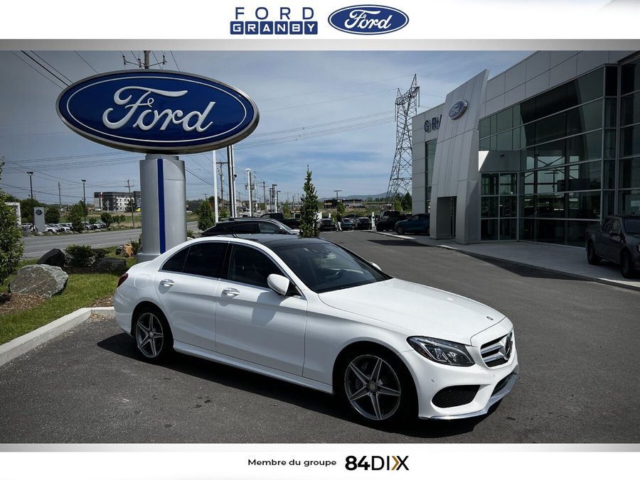 Mercedes-Benz Classe-C C 400 AMG 4MATIC BI-TURBO 2015 Blanc