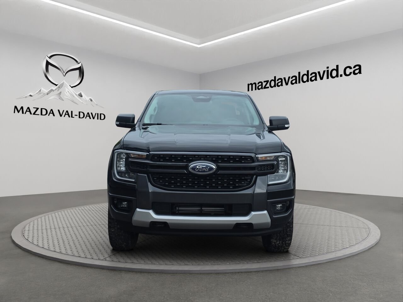 Ford Ranger XLT cabine SuperCrew 4RM caisse de 5 pi 2024 Noir Val-David - photo #2