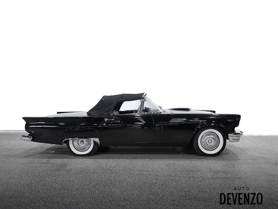 Ford Thunderbird 1957 1957 Noir