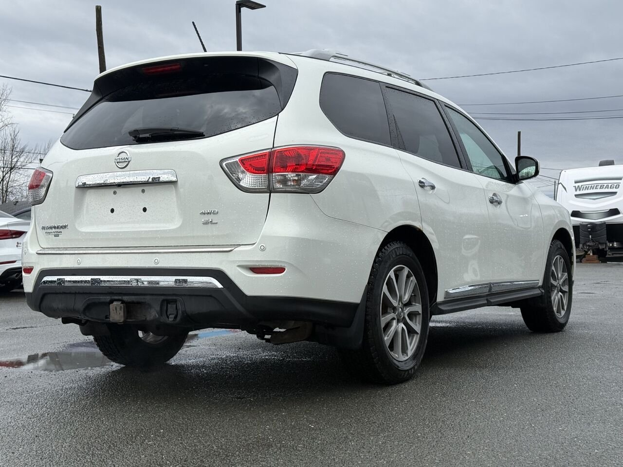 2014 Nissan Pathfinder AWD White Granby - photo #7