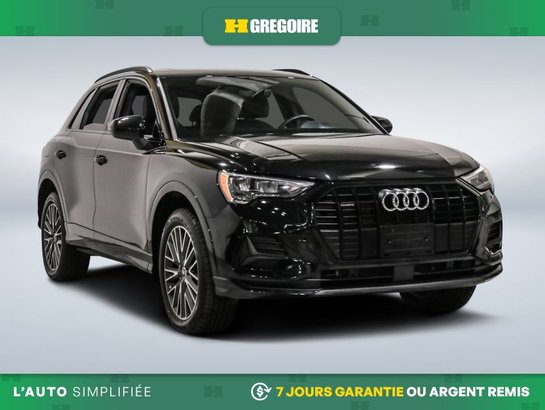 Audi Q3 2022 2022 Noir