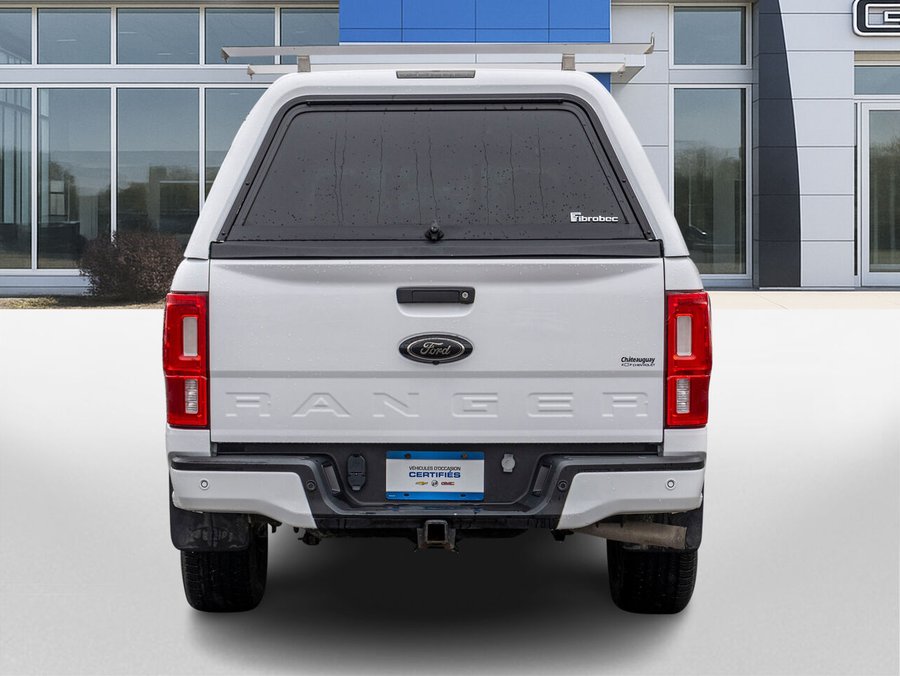Ford Ranger XLT cabine SuperCrew 4RM caisse de 5 pi 2021 Blanc