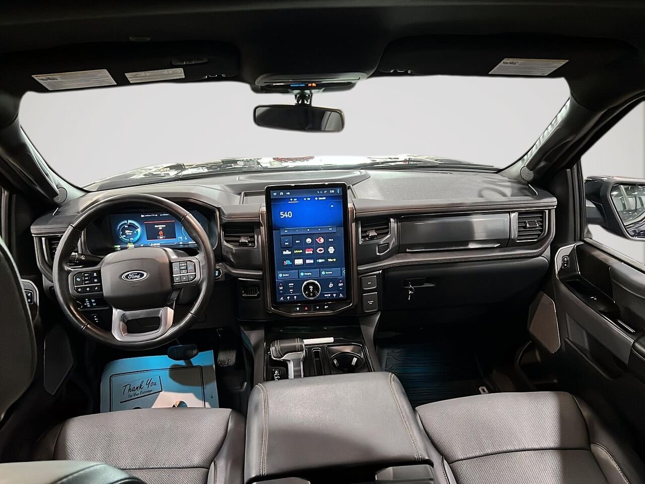 2023 Ford F-150 Lightning GROUPE 510 A, standard range Blue Québec - photo #9