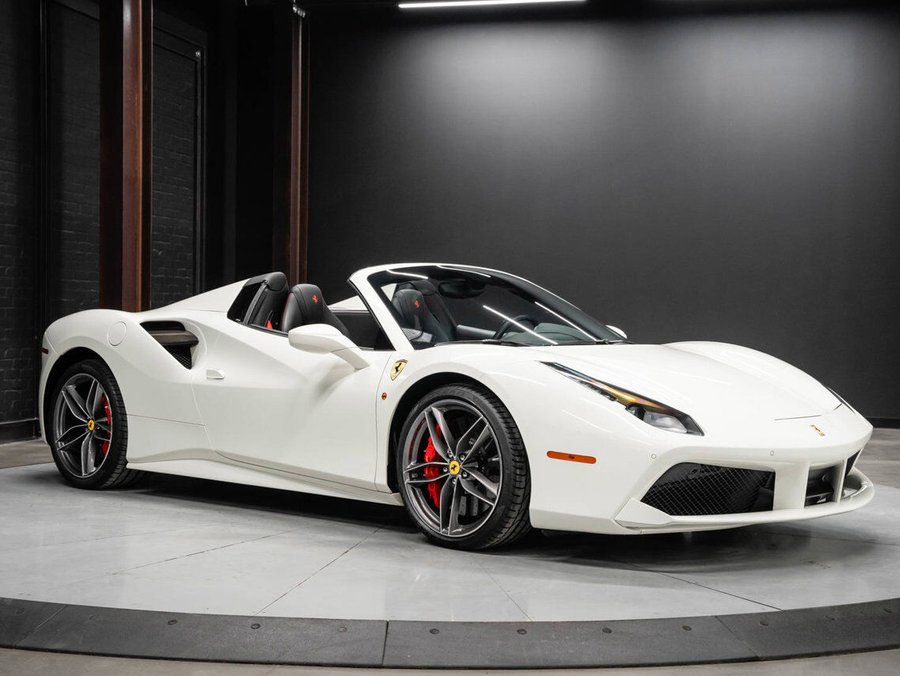 2016 Ferrari 488 Spider 2016 White