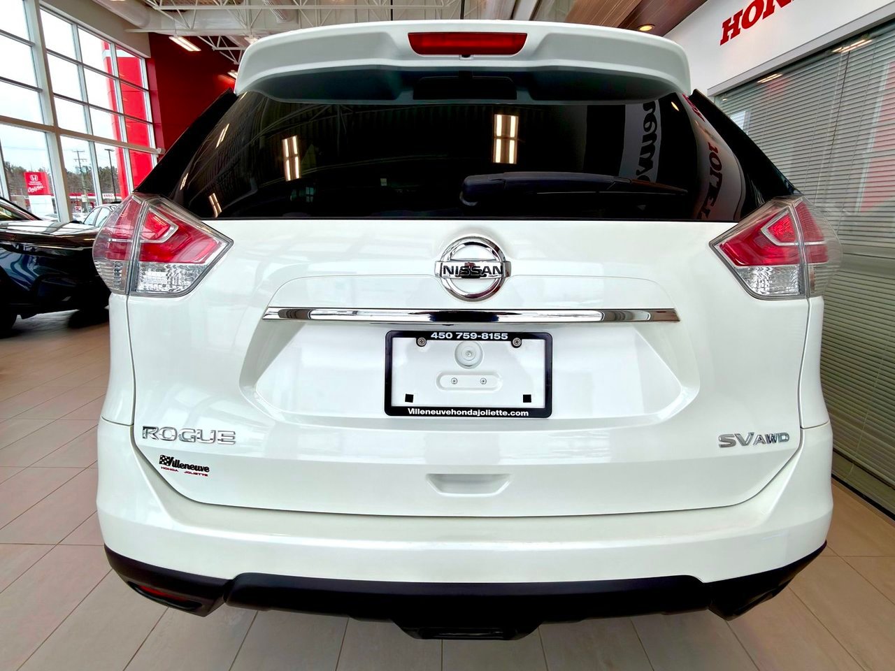 2016 Nissan Rogue White Notre-Dame-des-Prairies - photo #8