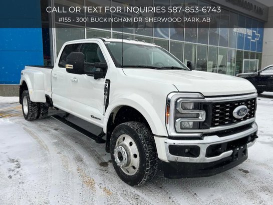 2024 Ford Super Duty F-450 DRW 2024 White