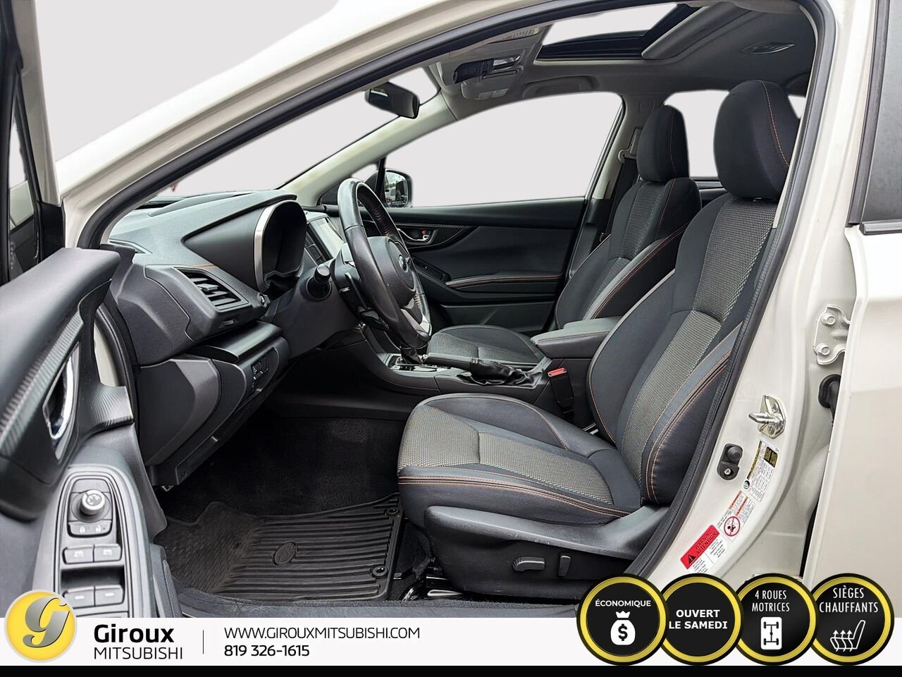 Subaru Crosstrek 2019 Blanc Sainte-Agathe-des-Monts - photo #8