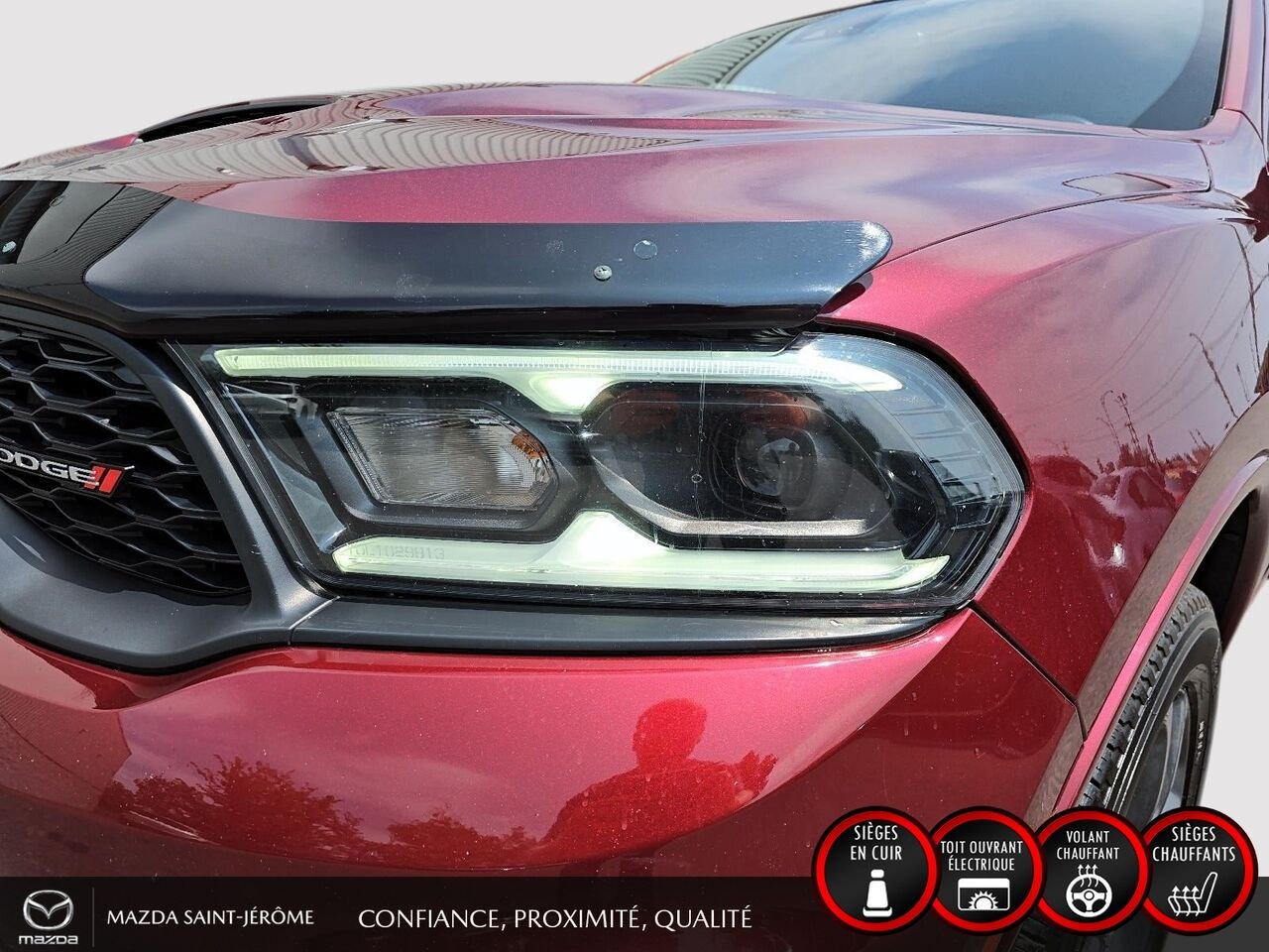 2022 Dodge Durango GT | BLACK TOP | TOWING PACK | TOIT OUVRANT | Red Saint-Jérôme - photo #1