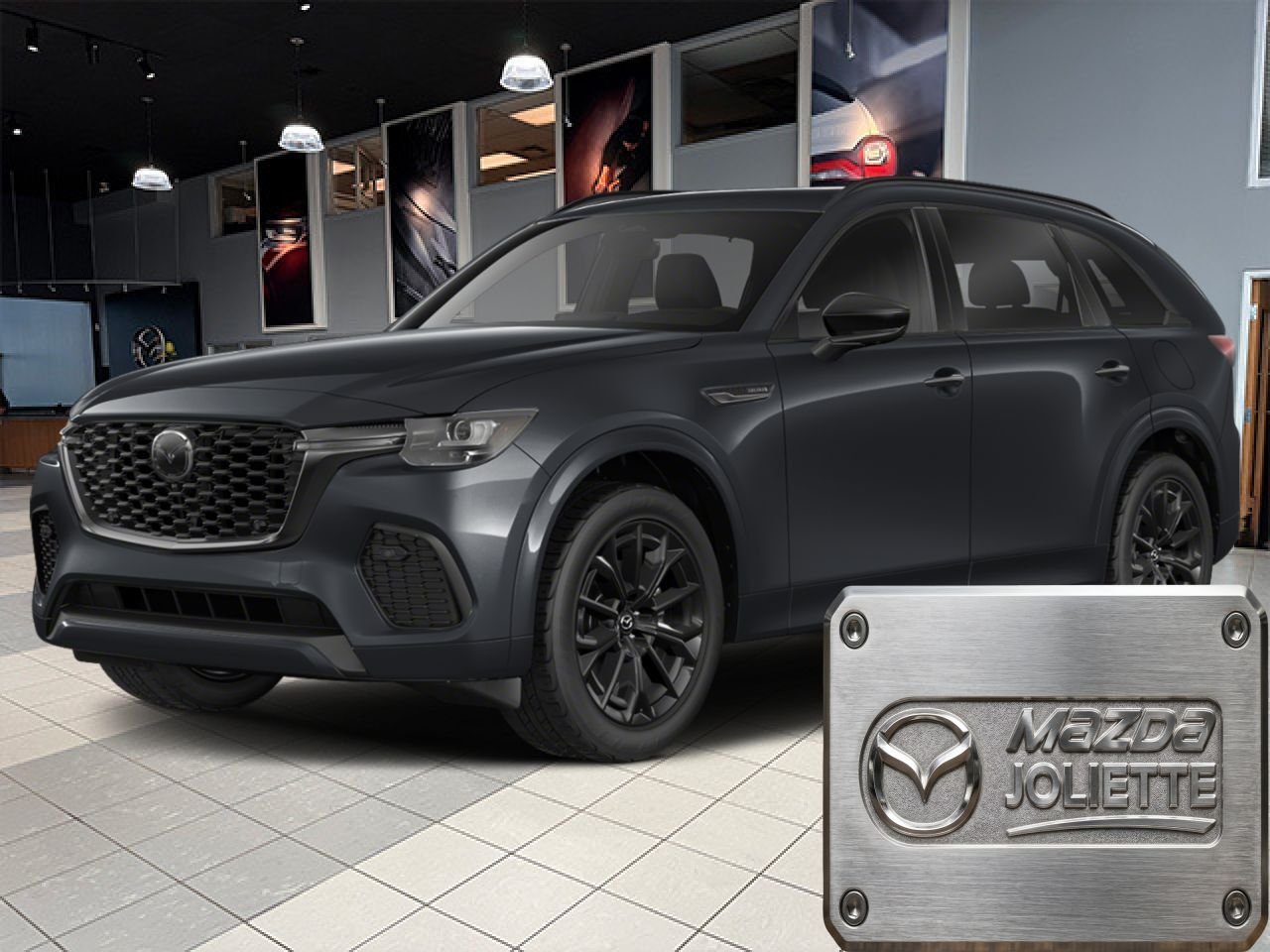 2026 MAZDA CX-70 MHEV Jet Black Mica Notre-Dame-des-Prairies - photo #0