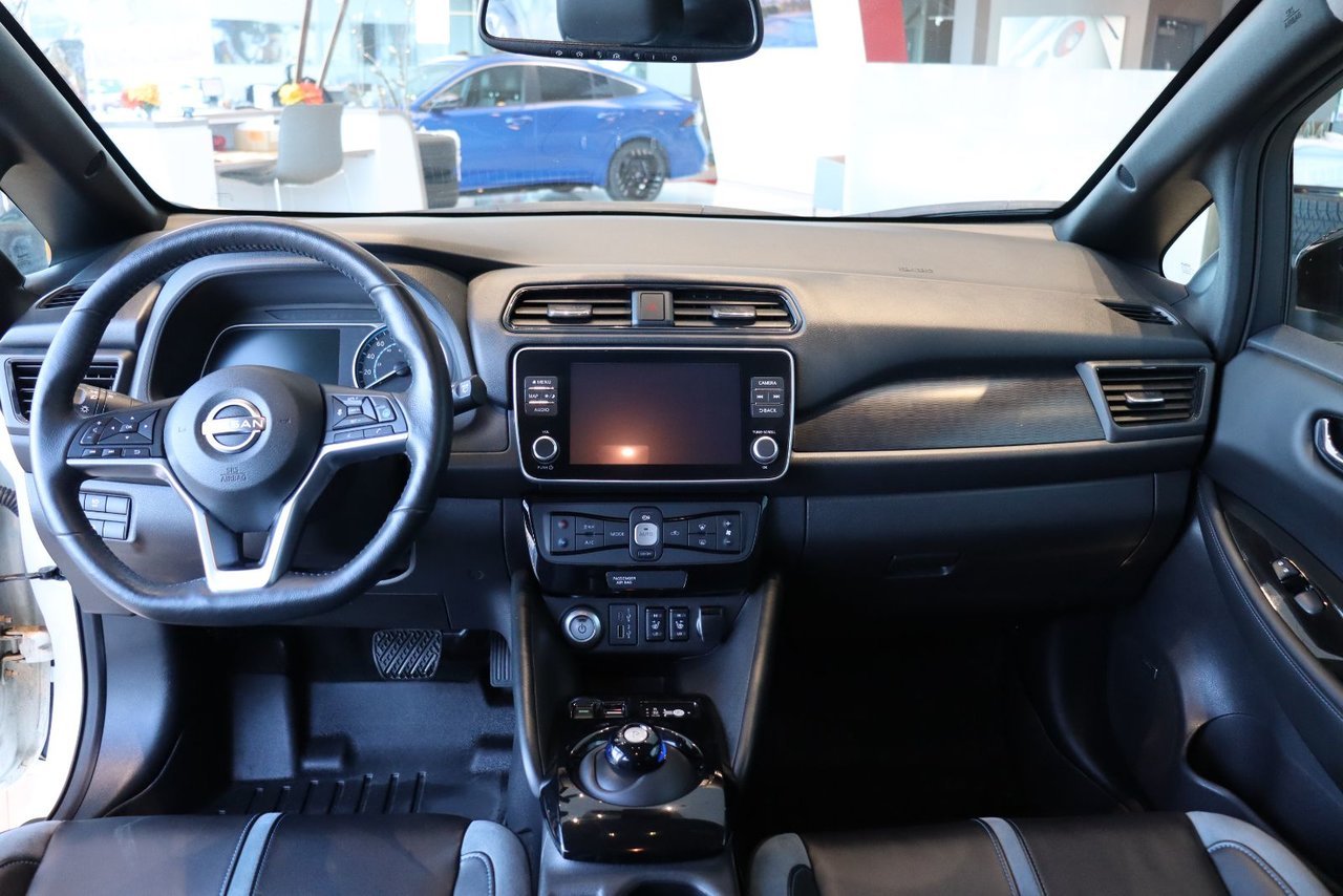 2023 Nissan LEAF VIN 1N4CZ1DV2PC554251 White Chicoutimi - photo #11