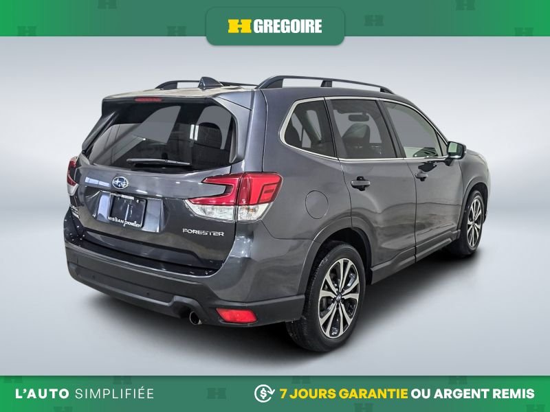 Subaru Forester 730023 | Limited AWD AUTO A/C CUIR TOIT MAGS CAM RECUL 2021 Gris Laval - photo #8