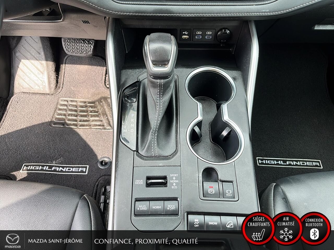 2022 Toyota Highlander XLE | TOIT OUVRANT | CUIR | AWD | Silver Saint-Jérôme - photo #19