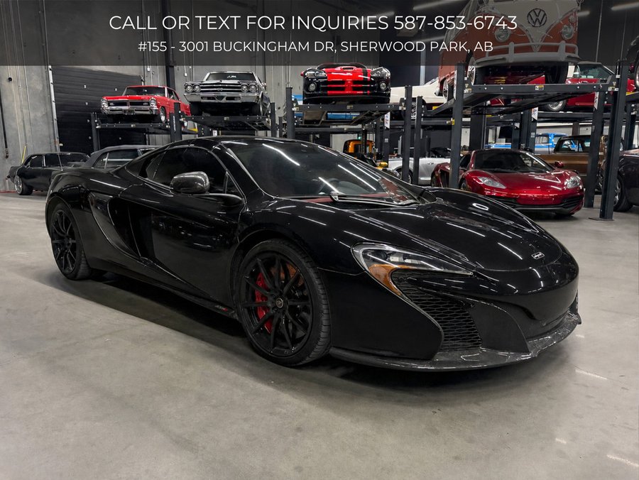 2015 McLaren 650S 2015 Carbon Black