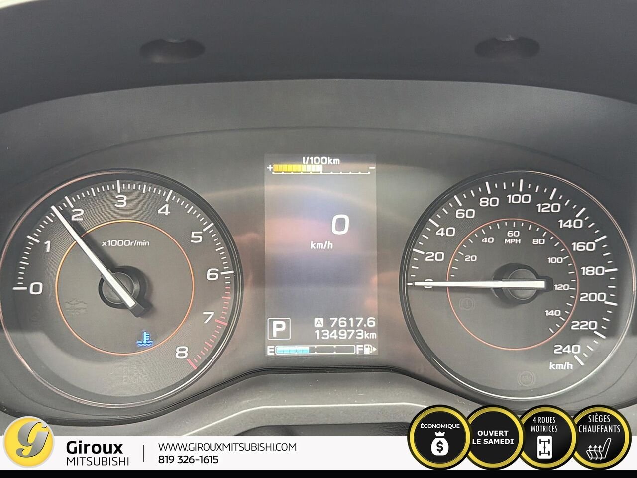 Subaru Crosstrek 2019 Blanc Sainte-Agathe-des-Monts - photo #14
