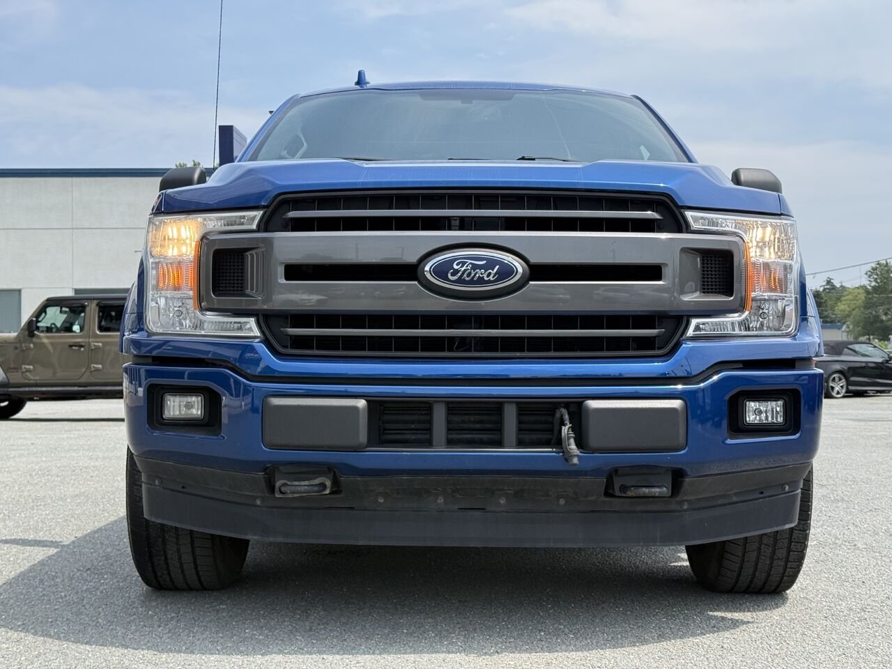 Ford F-150 XLT SUPERCREW 2018 Blanc Granby - photo #11