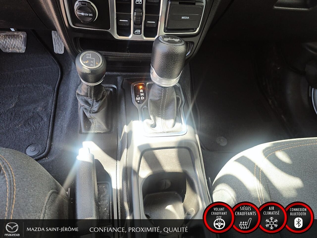 2024 Jeep Wrangler Sport S 4 portes | 2 TOITS | AUTOMATIQUE Grey Saint-Jérôme - photo #17