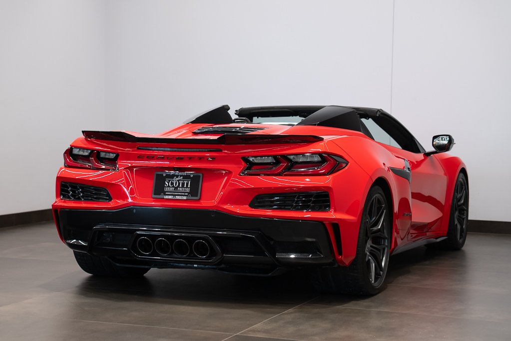 Chevrolet Corvette Z06 cabriolet 2 portes avec 3LZ 2024 Rouge Kirkland - photo #3