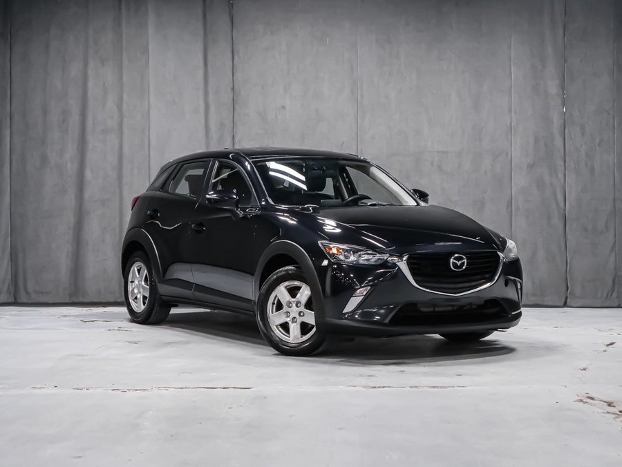 2016 Mazda CX-3 GS SIÈGES CHAUFFANT CAMERA DE RECUL TOIT OUVRANT Black