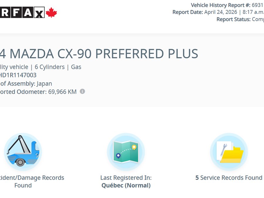 Mazda CX-90 hybride léger 2024 2024 Rouge