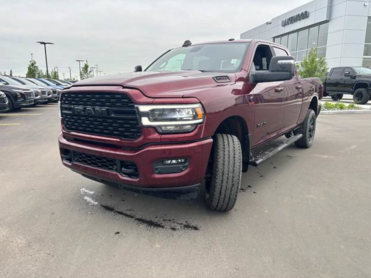 2024 Ram 2500 Big Horn 4x4 Crew Cab 6'4 Box Red Sherwood Park - photo #2