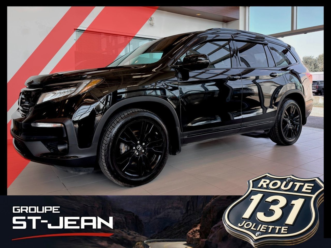 Honda Pilot 2019 Noir Notre-Dame-des-Prairies - photo #0