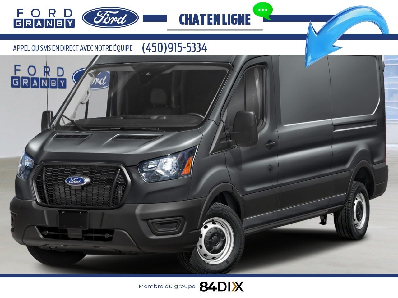 2025 Ford Transit Cargo Van Carbonized Grey Metallic Granby - photo #0