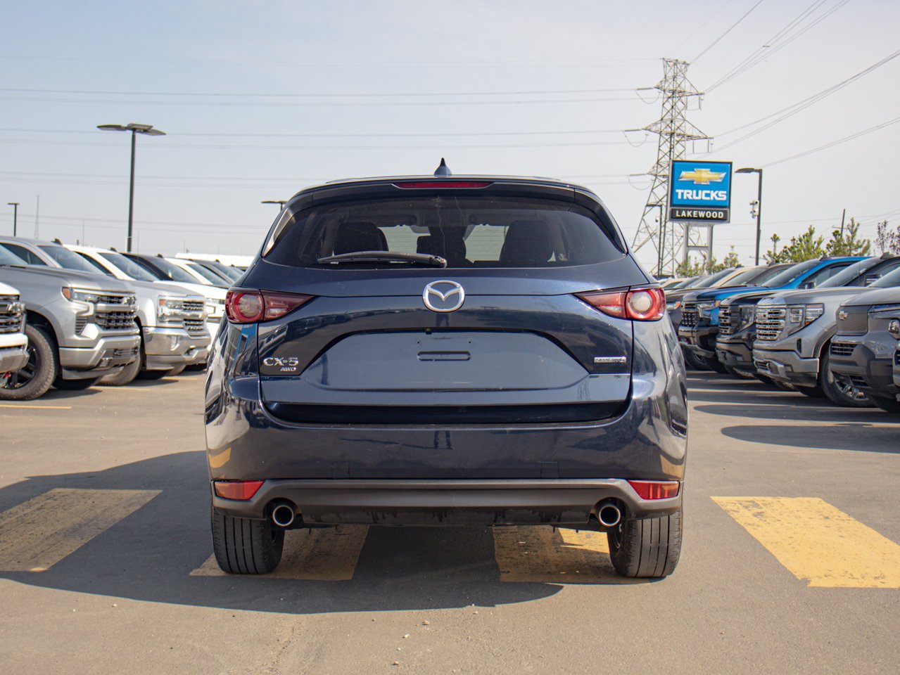 2021 Mazda CX-5 GS AWD Blue Sherwood Park - photo #8