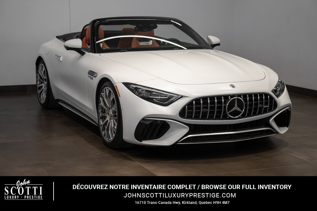 2022 Mercedes-Benz SL SL 63 AMG roadster White Kirkland - photo #3