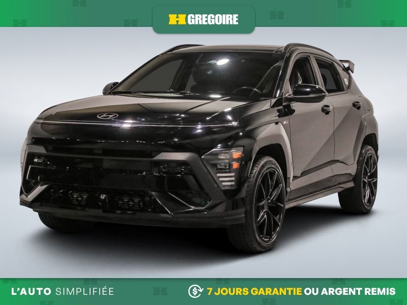 2024 Hyundai Kona Black Blainville - photo #2