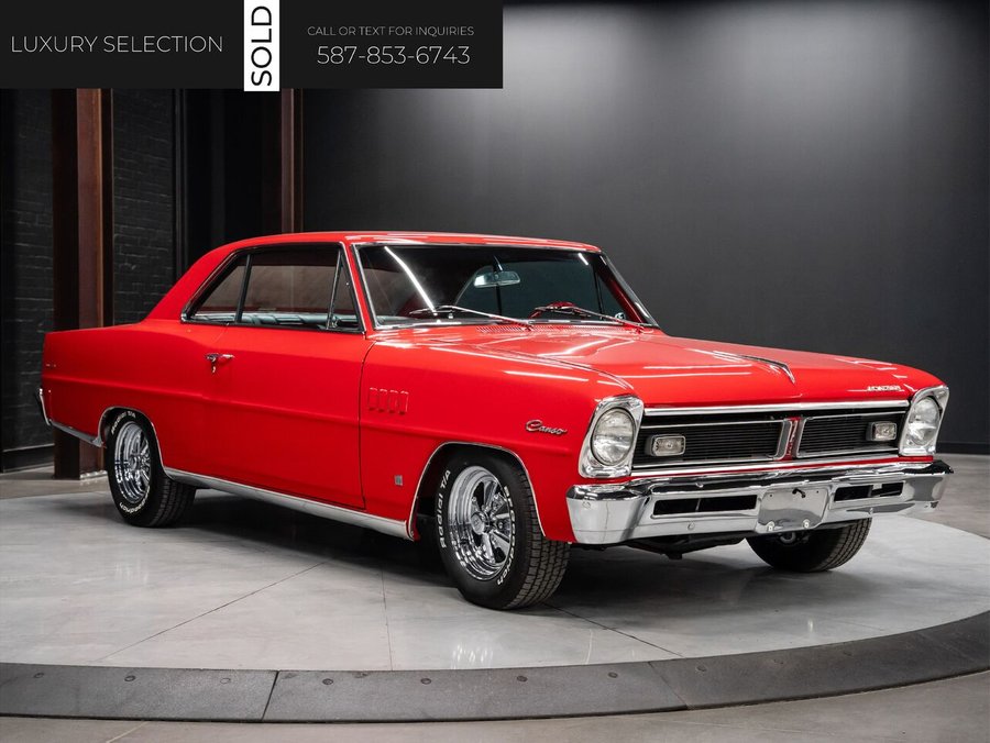 1967 Pontiac Acadian 1967 Red