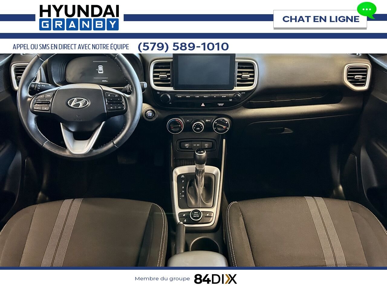 Hyundai Venue 2024 Bleu Granby - photo #11