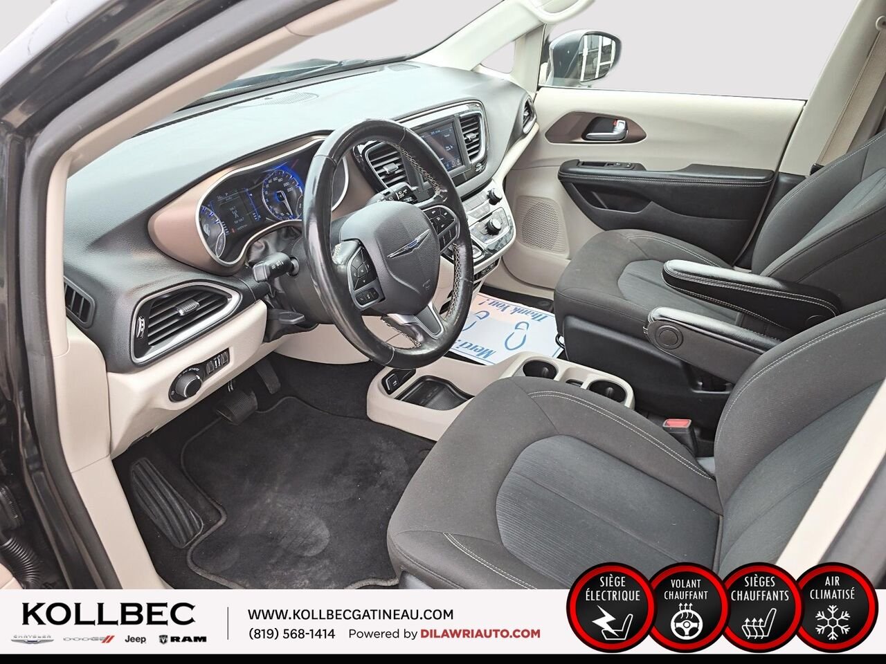 CHRYSLER GRAND CARAVAN SXT 2021 Noir Ottawa & Gatineau - photo #24