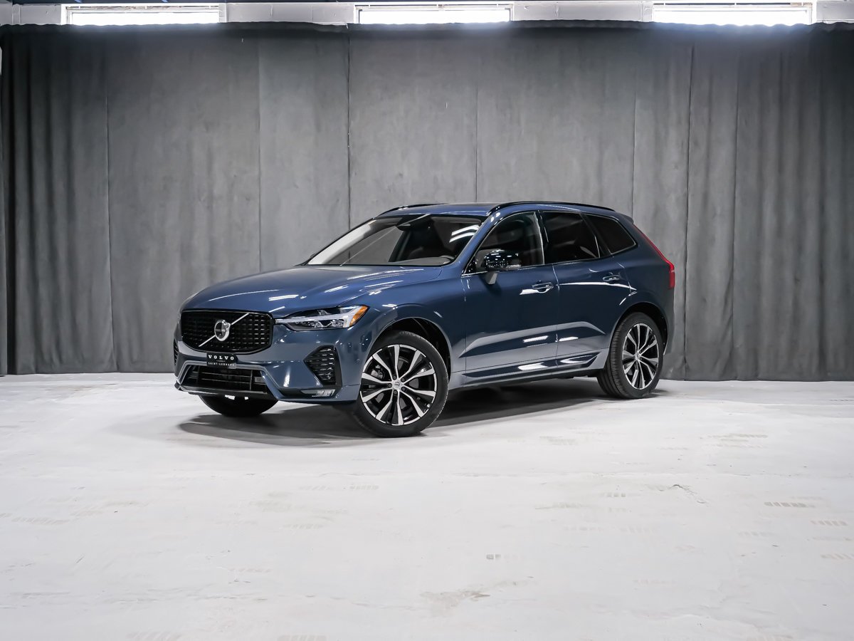 2023 Volvo XC60 B6 PLUS DARK CLIMATE Blue Montreal - photo #1