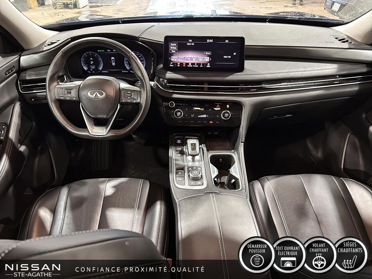 INFINITI QX60 LUXE|TOIT| CUIR| CARPLAY 2024 Bleu Saint-Jérôme - photo #9
