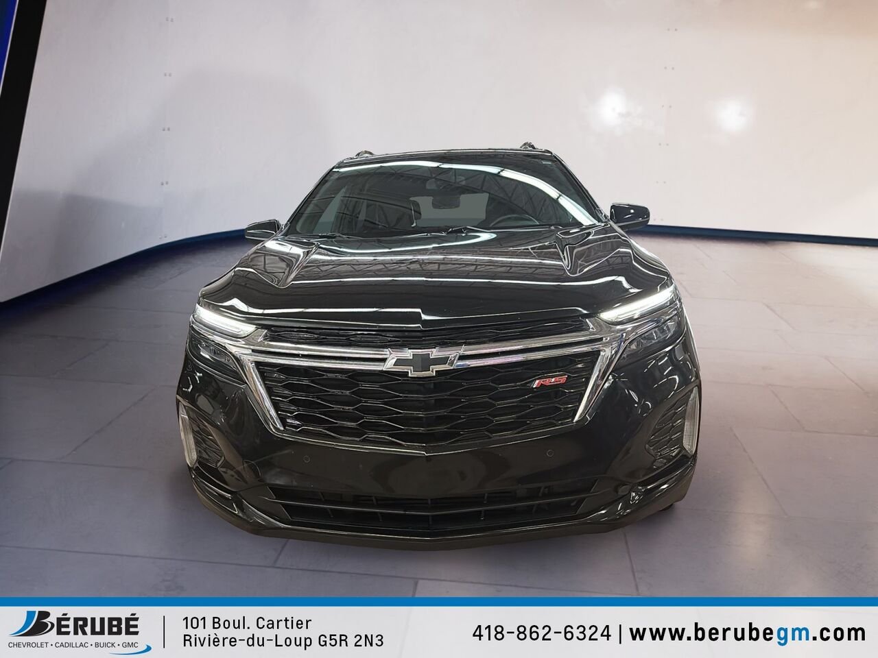 CHEVROLET EQUINOX RS AWD RS 4 portes TI 2023 Noir Rivière-du-Loup - photo #1