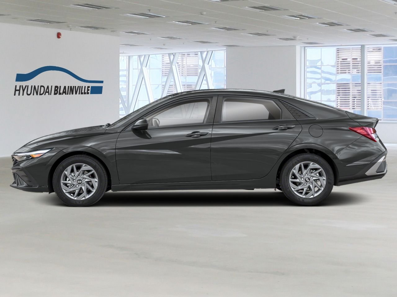 Hyundai Elantra 2025 Gris écotronique Blainville - photo #2