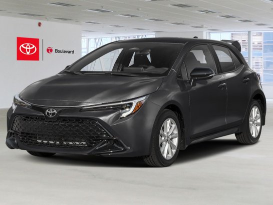 2026 TOYOTA Corolla Hatchback 2026 Midnight Black Metallic