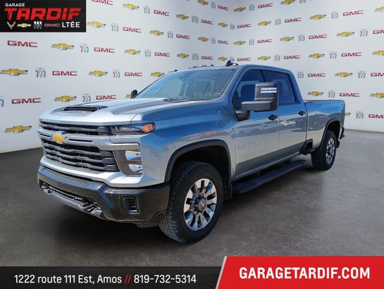 CHEVROLET 2500 4RM CAISSE LONGUE CAB MULTIPLAC DIESEL DURAMAX 2024 Gris