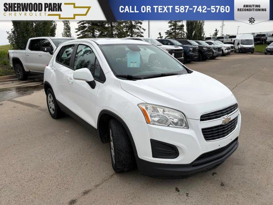 2015 Chevrolet Trax 2015 White