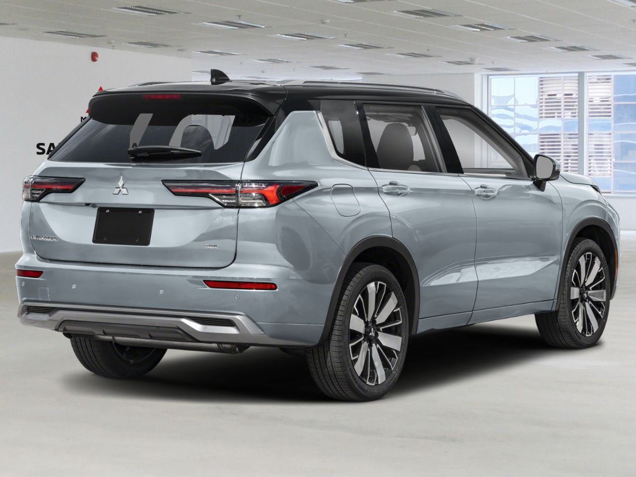 2026 Mitsubishi Outlander GT PREMIUM Moonstone Grey/Black Roof Montreal - photo #1