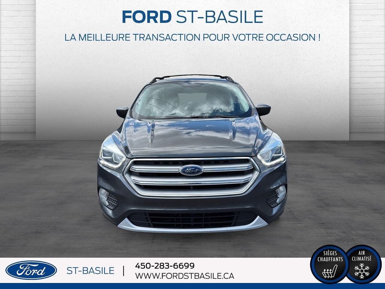 Ford Escape 2017 Gris Saint-Basile-le-Grand - photo #10