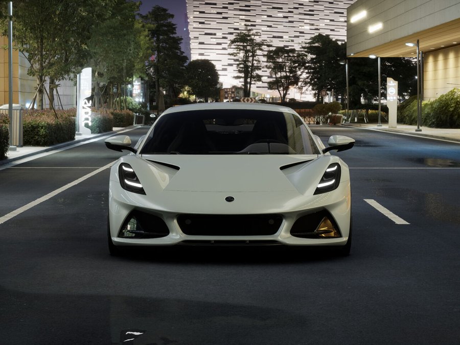 Lotus Emira 2025 2025 Mist White